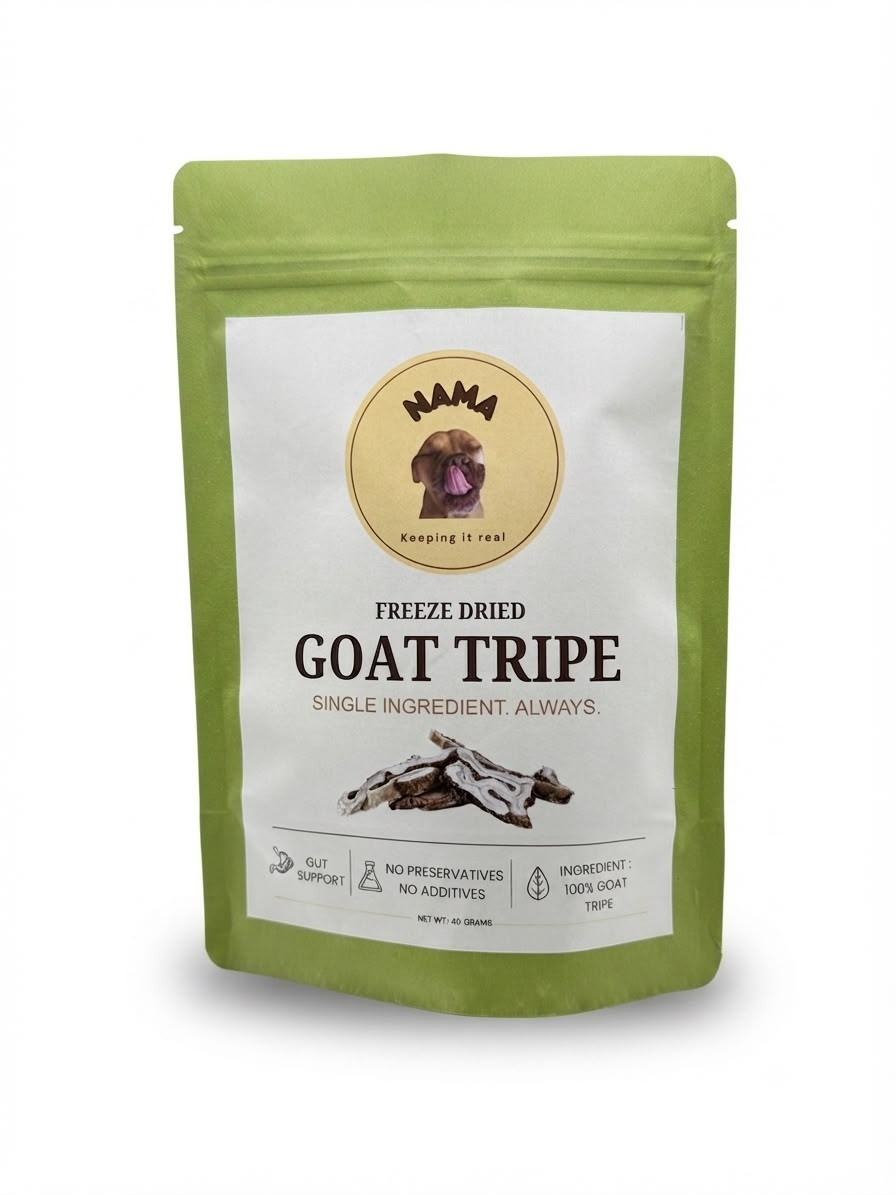 Freeze Dried Goat Tripe